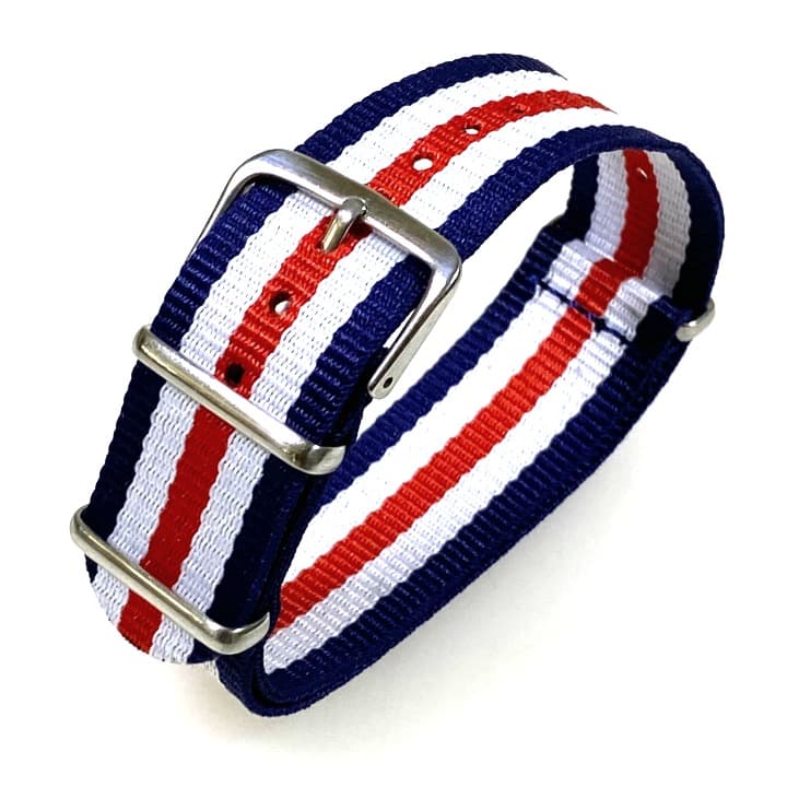 VOSTOK 18mm NATO Armband, Nylon, mehrfarbig (NATO18-10)