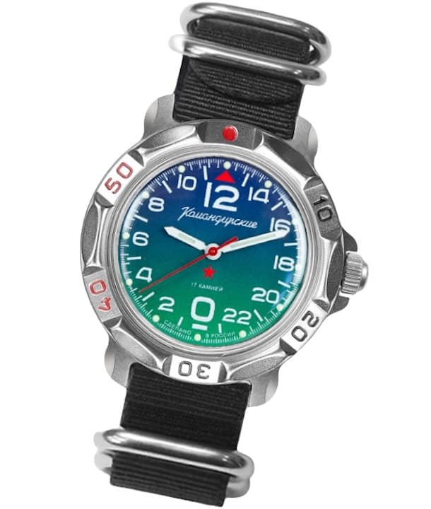 VOSTOK KOMANDIRSKIE, 24-Std.-Zeit (81617V)