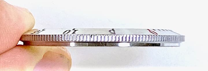 Bezel VOSTOK AMPHIBIA KOMANDIRSKIE with spring (LU-MAS-08) - 2