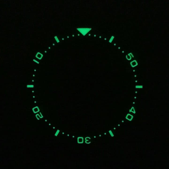 Countdown - Lünette Keramik VOSTOK AMPHIBIA KOMANDIRSKIE mit Feder (LU-INS-26) - 3