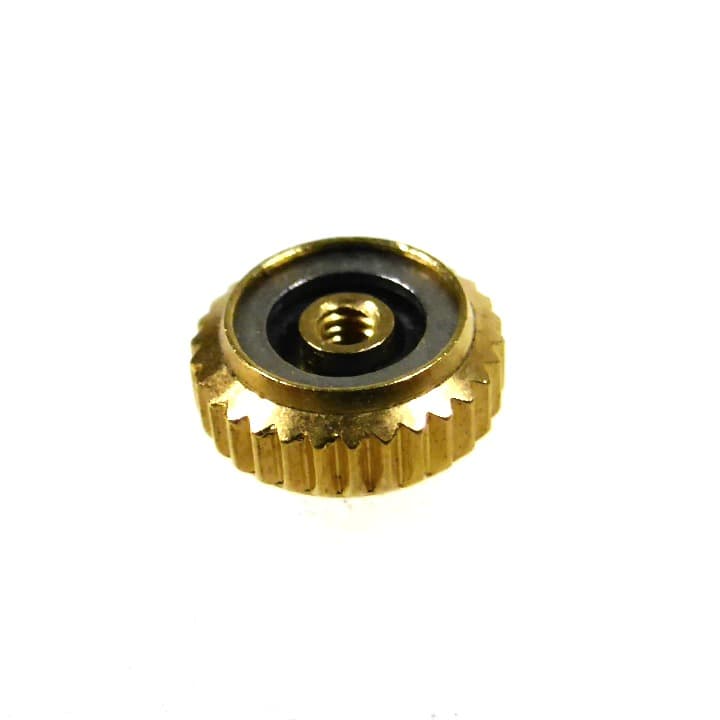 Crown for old Russian VOSTOK watches Precisionnye, Almaz, Volna, gilded k-ku - 2