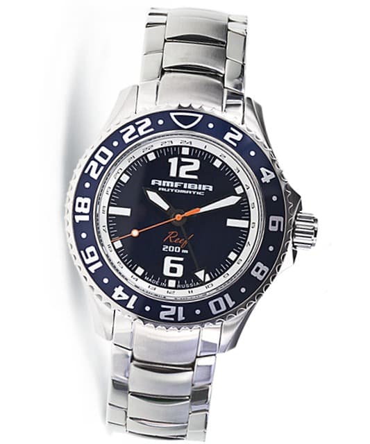 VOSTOK AMFIBIA REEF, zusätzliche 24Std. - Zeit (080493)