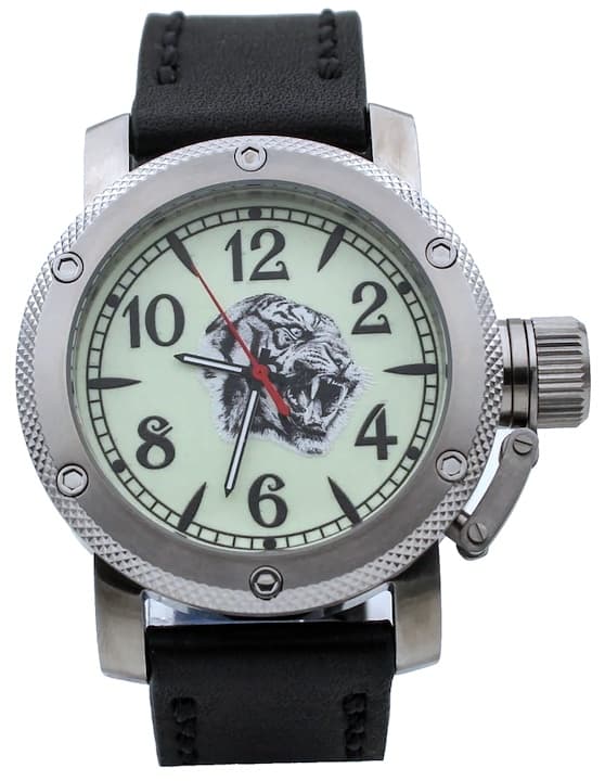 TRIUMPH Mandschurischer Tiger, SAPHIRE Glas (305.01)