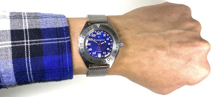 VOSTOK KOMANDIRSKIE 24hr time (650547 S2) - 2