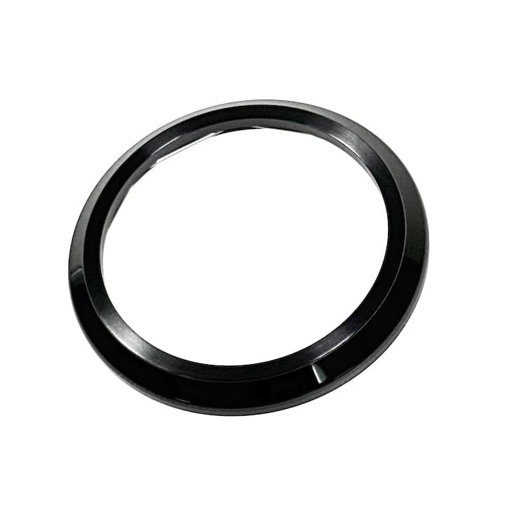 Blank bezel for Vostok Amphibia watches with spring, black PVD, polished/brushed (17k-5/2) - 2