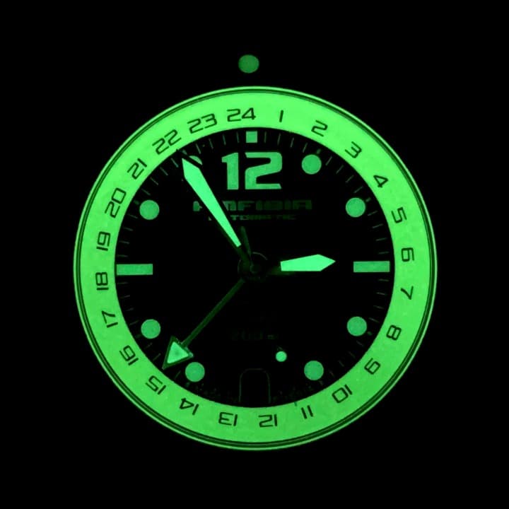 VOSTOK AMFIBIA REEF, additional 24hr - GMT - time (080480) - 3