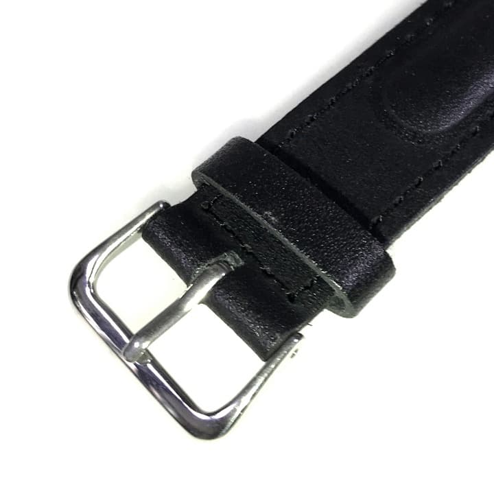 18mm, VOSTOK leather strap, black (LD18-01) - 2