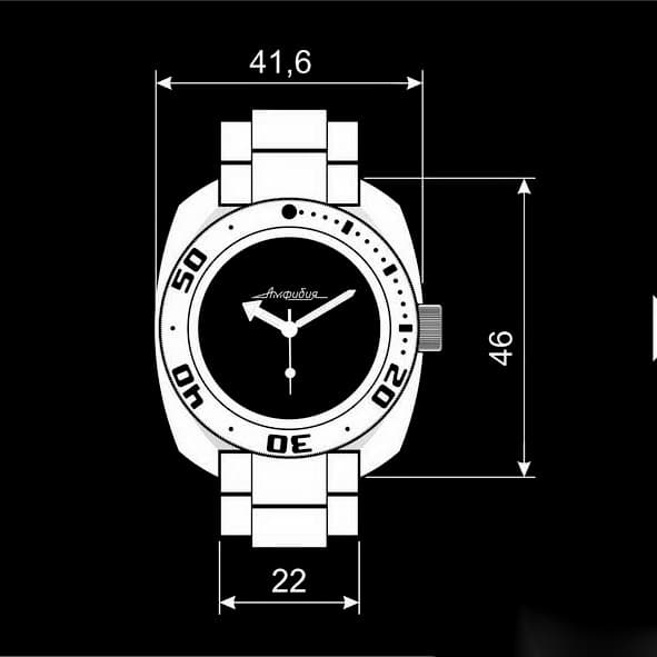 Gehäuse VOSTOK 710, poliert (710ksb) - 4