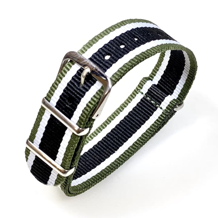 VOSTOK 18mm NATO Armband, Nylon, mehrfarbig (NATO18-15)