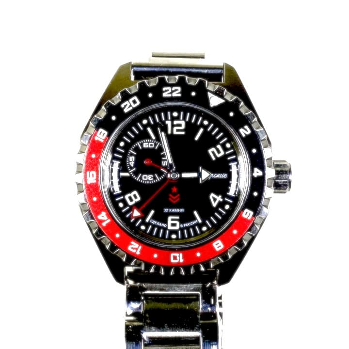 VOSTOK KOMANDIRSKIE with additional 24hr time (650539 S4) - 2
