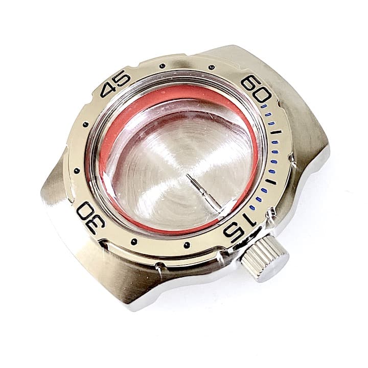 Gehäuse VOSTOK 160 blaue Minuten, gebürstet (160ksb / 2) - 2