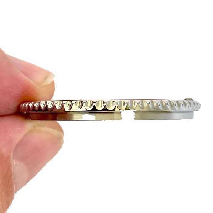 24hr bezel VOSTOK AMPHIBIA KOMANDIRSKIE with spring (LU-INS-09-1) - 3