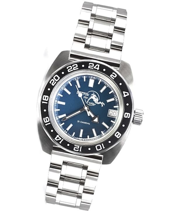 VOSTOK AMPHIBIA SCUBA DUDE 24Std.-Zeit (17003B)