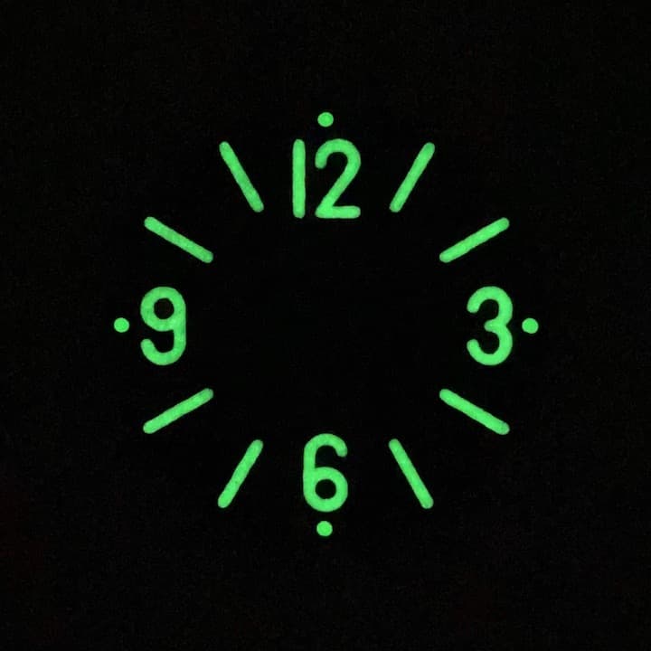 Dial 914 S VOSTOK AMPHIBIA SuperLumiNova - 2