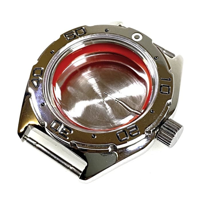 Gehäuse VOSTOK 670, poliert mit polierter Lünette (670ksb / 2) - 2