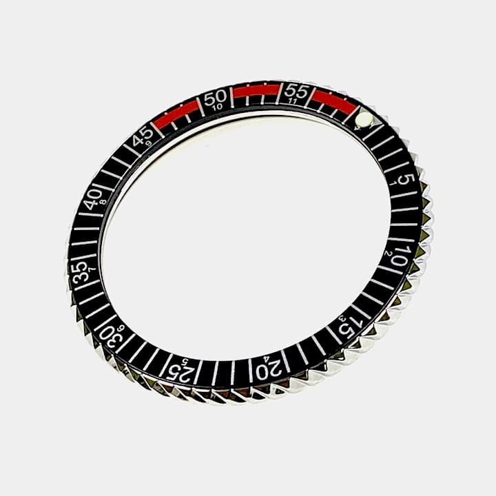 Bezel RETRO VOSTOK AMPHIBIA KOMANDIRSKIE orange (LU-INS-36) - 2