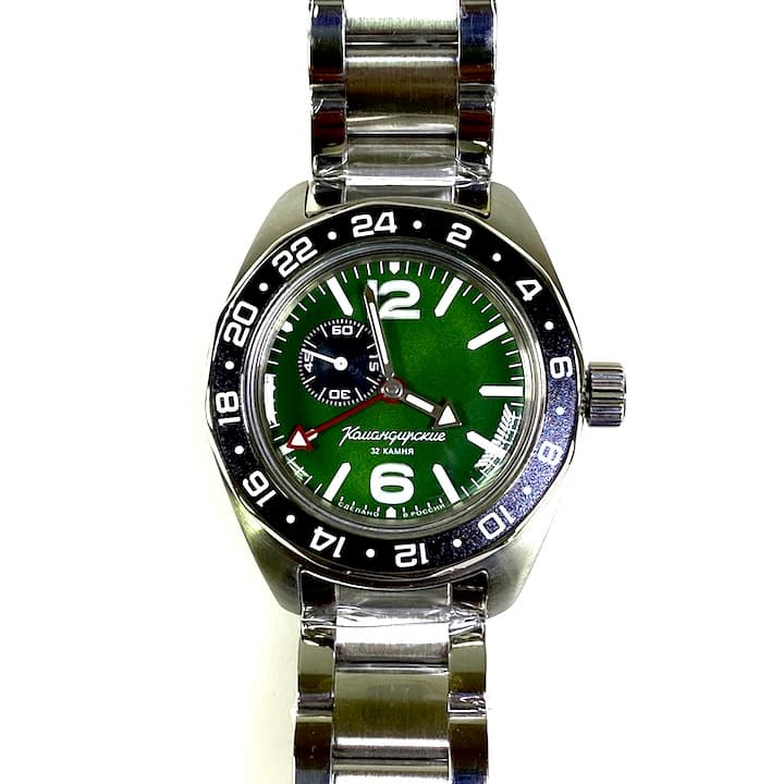 VOSTOK KOMANDIRSKIE GMT (03097A) - 2
