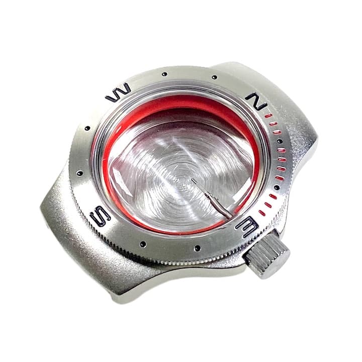 Case VOSTOK 060 matt finished, polished bezel (060ksb / 2) - 2