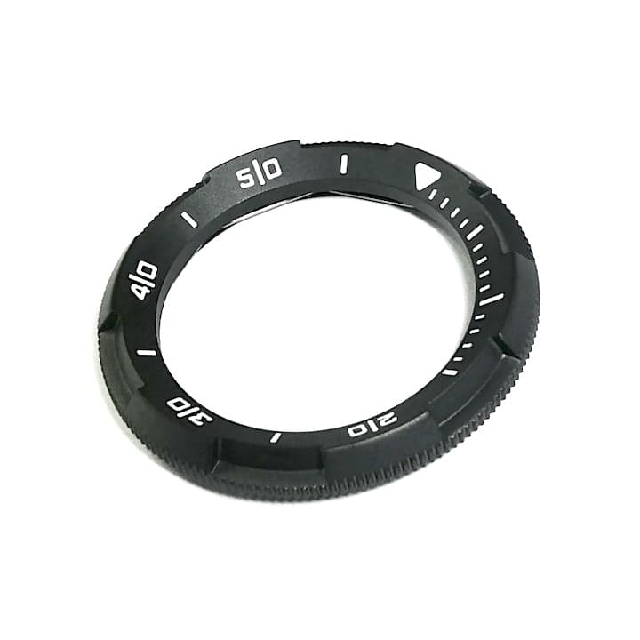 3D Lünette VOSTOK AMPHIBIA KOMANDIRSKIE, schwarz PVD mit Feder (LU-MAS-23) - 2