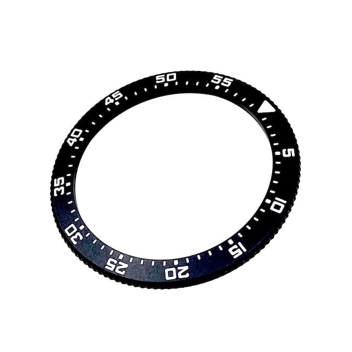 Bezel black PVD VOSTOK AMPHIBIA KOMANDIRSKIE with spring (LU-MAS-02) - 2