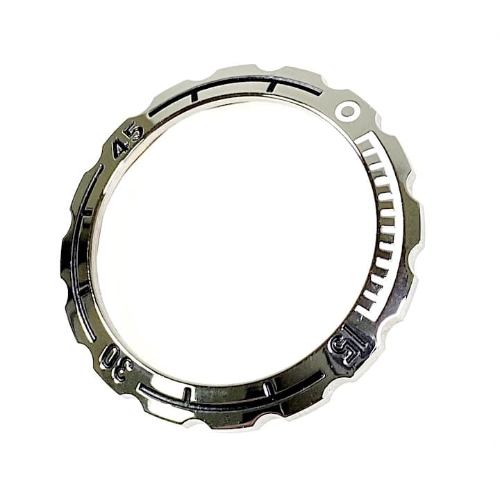 Bezel VOSTOK AMPHIBIA with spring, polished (09k-2) - 2