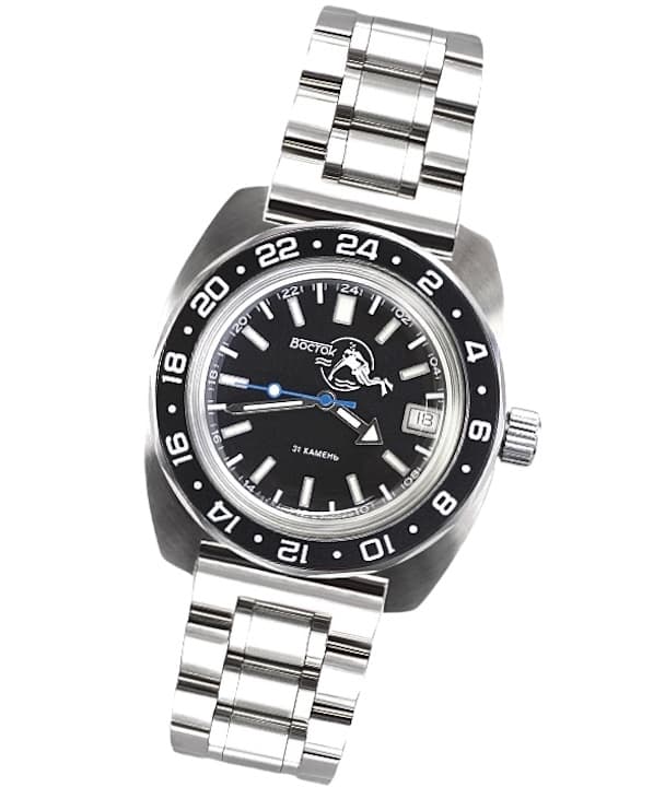 VOSTOK AMPHIBIA SCUBA DUDE 24Std.-Zeit (17006B)