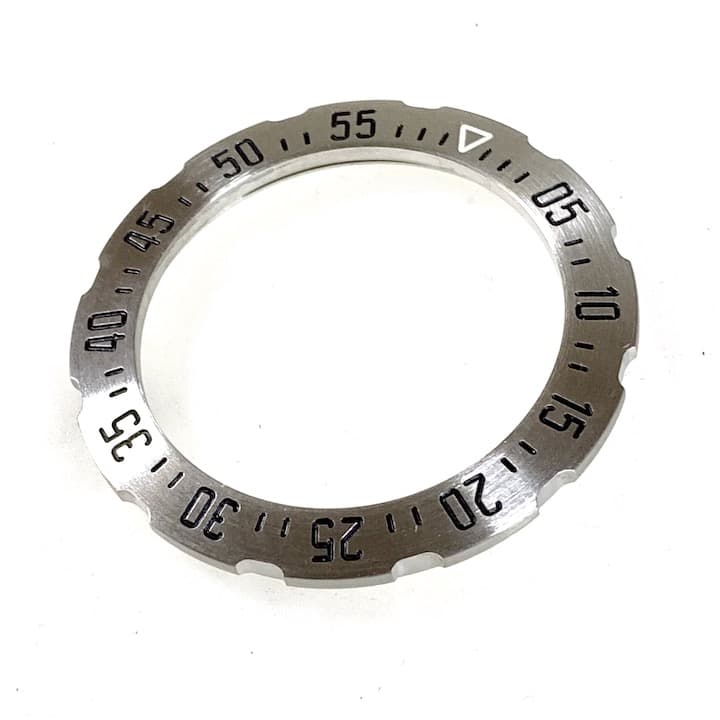 Bezel VOSTOK KOMANDIRSKIE with spring, brushed (35k-6/11) - 2