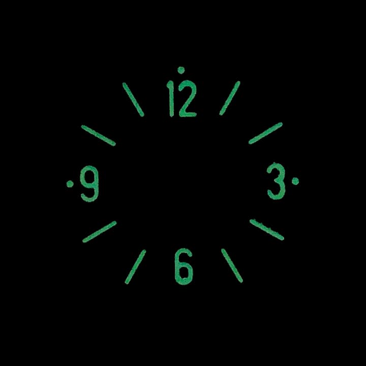 Dial 660 -4 VOSTOK AMPHIBIA SCUBA DUDE with black luminous - 3