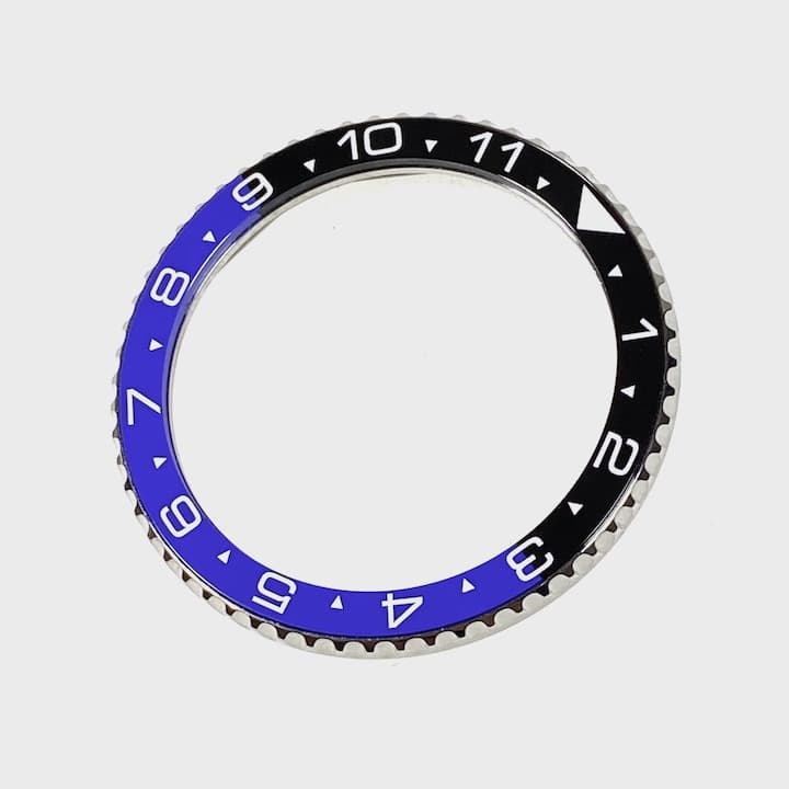 Bezel ceramic VOSTOK AMPHIBIA KOMANDIRSKIE with spring (LU-INS-23) - 2