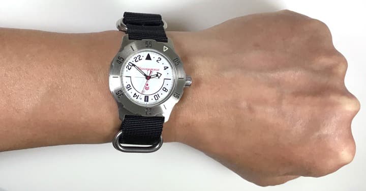 VOSTOK KOMANDIRSKIE 24hr time (350607) - 2