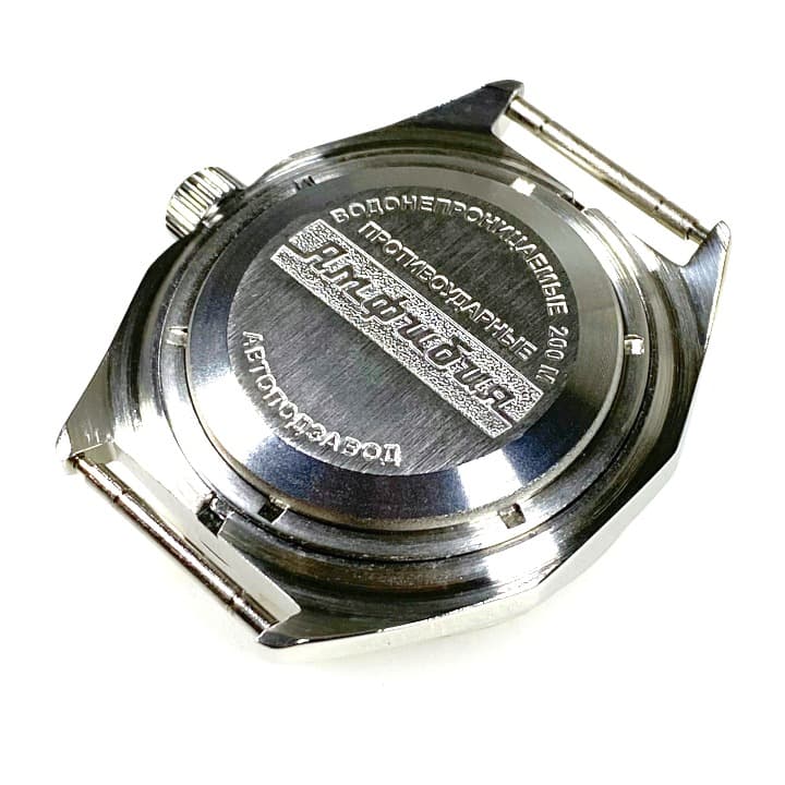 Gehäuse VOSTOK 670, poliert mit polierter Lünette (670ksb / 2) - 3