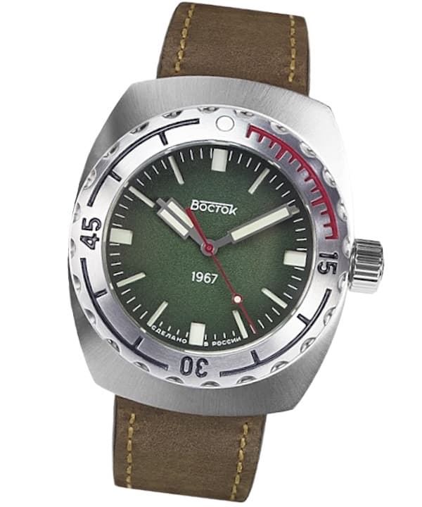 VOSTOK AMPHIBIA 1967, Saphirglas (190061)