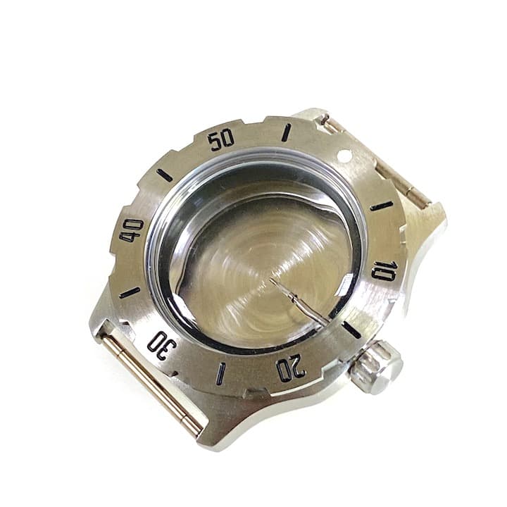 Gehäuse VOSTOK 350, gebürstet, (350ksb / 7) - 2