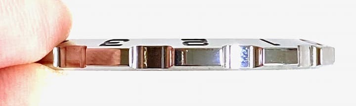 Lünette VOSTOK AMPHIBIA mit Feder, poliert (10k6) - 3