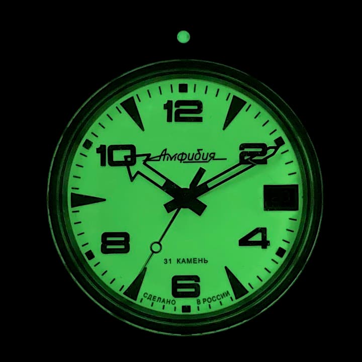 VOSTOK AMPHIBIA luminous dial (170891) - 2