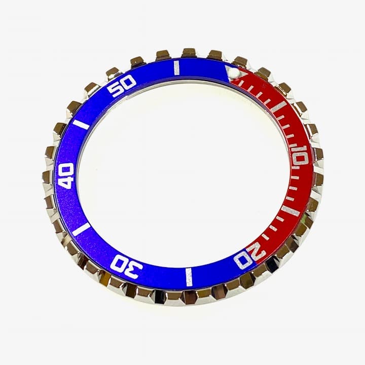 Crown - PEPSI Lünette VOSTOK AMPHIBIA KOMANDIRSKIE poliert (LU-INS-41) - 2