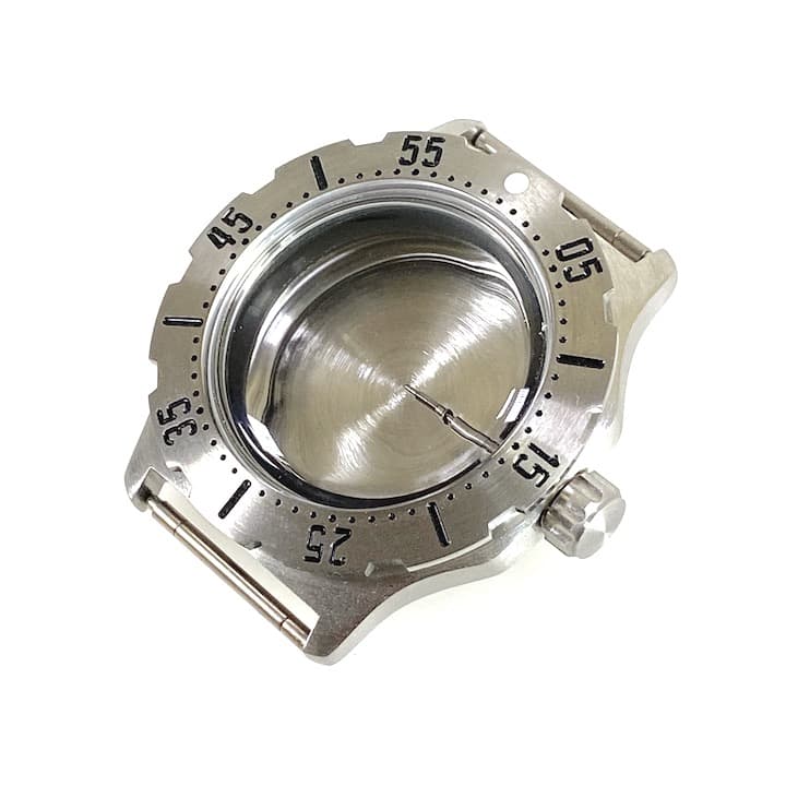 Gehäuse VOSTOK 350, gebürstet, (350ksb / 8) - 2