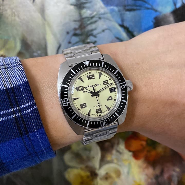 VOSTOK AMPHIBIA luminous dial (170891) - 4