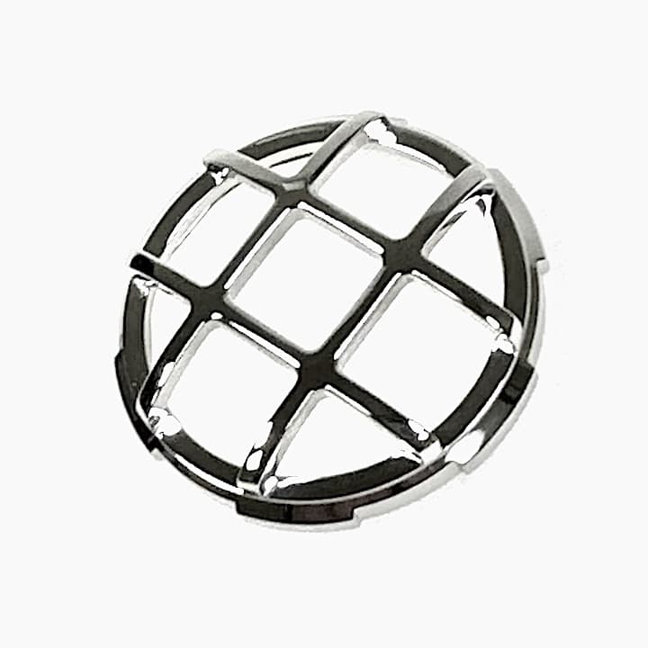 Lünette mit Schutzgitter VOSTOK AMPHIBIA KOMANDIRSKIE mit Feder, poliert (LU-MAS-52) - 2