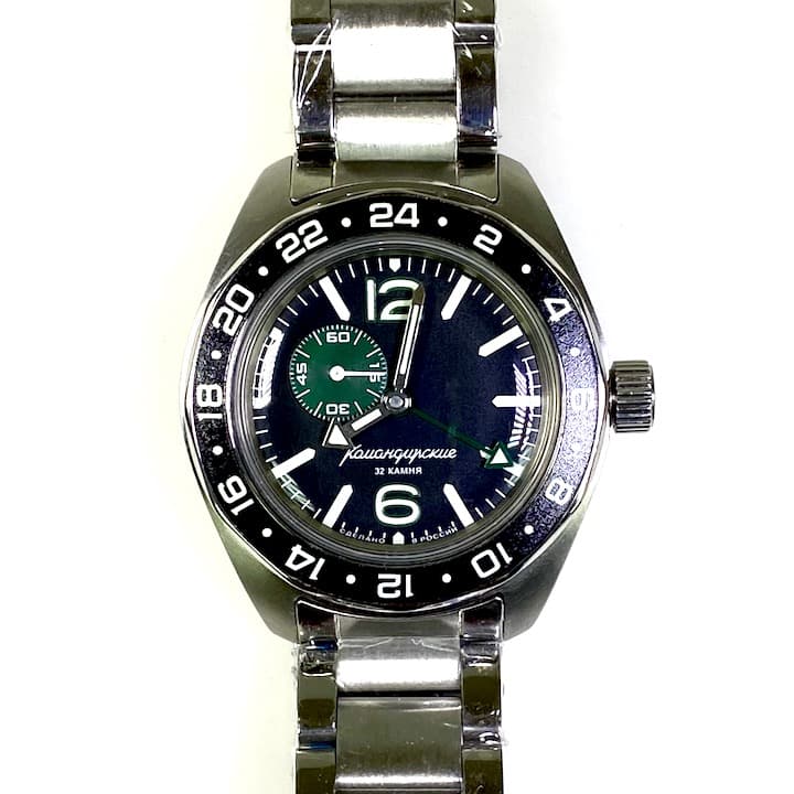 VOSTOK KOMANDIRSKIE GMT (03001B) - 2