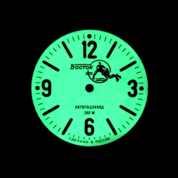 Zifferblatt 660 -1 VOSTOK AMPHIBIA SCUBA DUDE