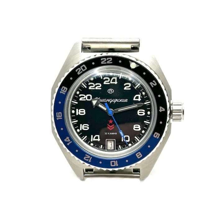 VOSTOK KOMANDIRSKIE 24hr time (650541 S7) - 2