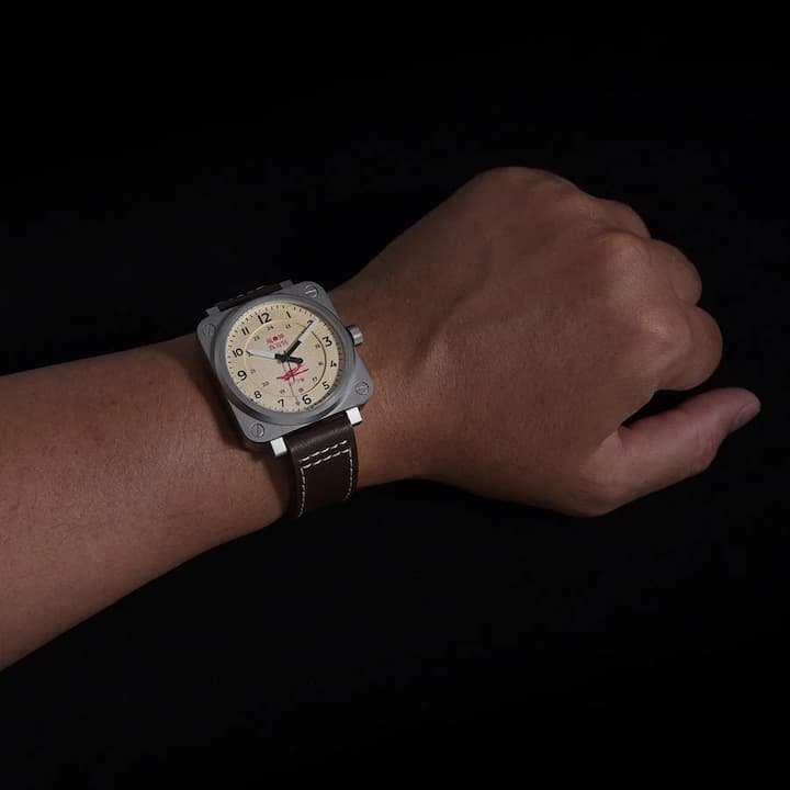 UMNYASHOV KAMIKAZE stainless steel and titanium, sapphire glass, 41x41mm (UM-G4) - 2