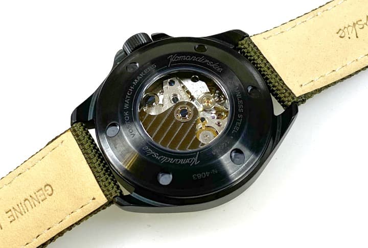 VOSTOK KOMANDIRSKIE with 24hr - index, luminous dial (346790) - 3