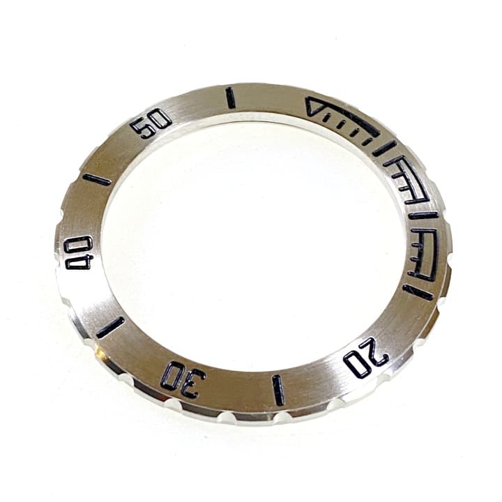Bezel VOSTOK KOMANDIRSKIE with spring, brushed (65k-2/1) - 2