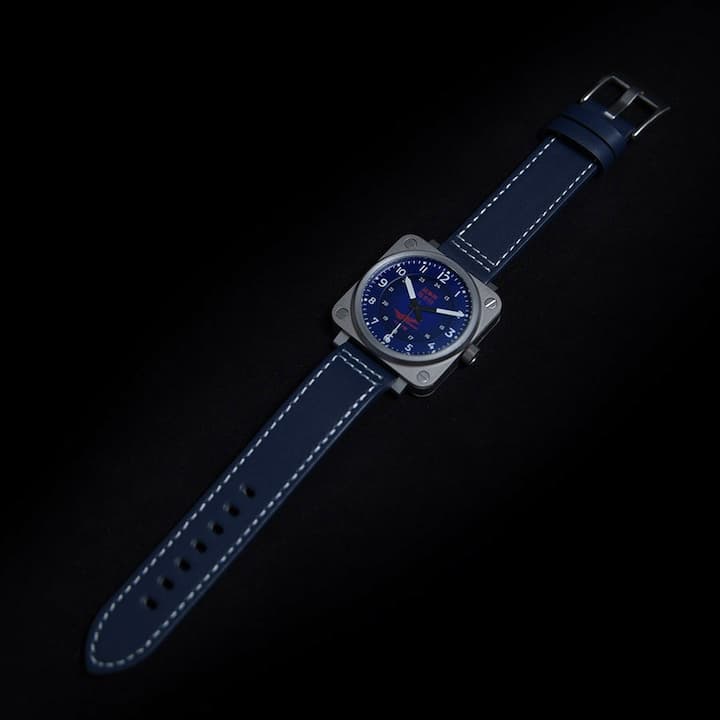 UMNYASHOV KAMIKAZE stainless steel and titanium, sapphire glass, 41x41mm (UM-G2) - 2