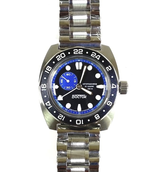 VOSTOK AMPHIBIA GMT New Batman (17034B) - 2
