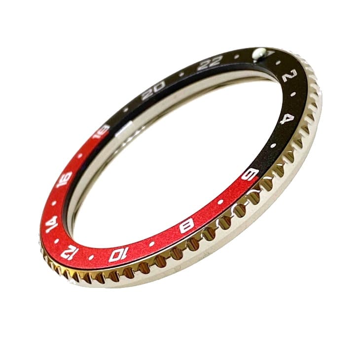 24hr bezel VOSTOK AMPHIBIA KOMANDIRSKIE with spring (LU-INS-09-1) - 2