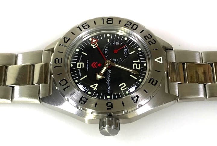 VOSTOK KOMANDIRSKIE with additional 24hr time (650539) - 4