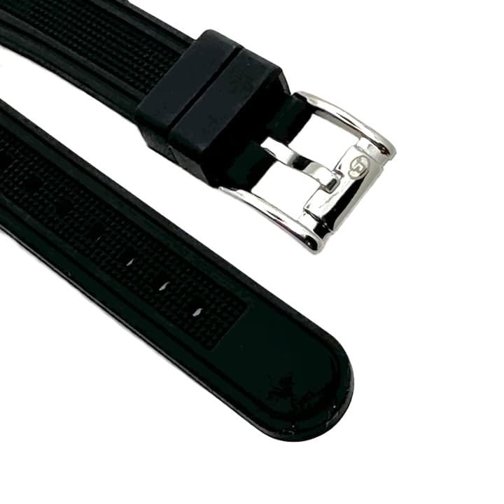 18mm VOSTOK strap, silicone, black (PUS07-18mm) - 2